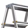 AWTOOLS AW23031 escada articulada multiusos 12 degraus 150 kg alumínio