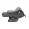 Torno de bancada com base giratória AWTOOLS AW24207 100mm ferro fundido com bigorna