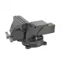 AWTOOLS AW24216 Torno de bancada 150 mm com base rotativa 360° e bigorna integrada