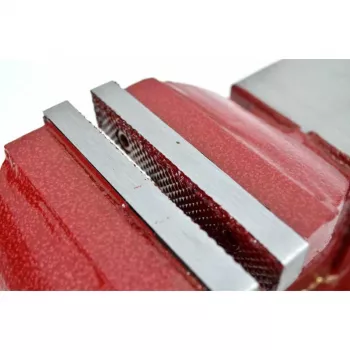 AWTOOLS AW24226 torno de bancada giratório 125mm com bigorna e maxilas endurecidas substituíveis