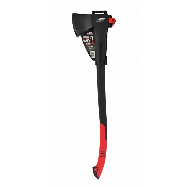 Machado de fender AWTOOLS AW33030BL 900 mm, cabeça 2,5 kg, cabo de fibra de vidro