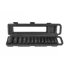 AWTOOLS AW38690BL Conjunto de chaves de caixa em cromo-vanádio com 172 peças, encaixes de 1/4