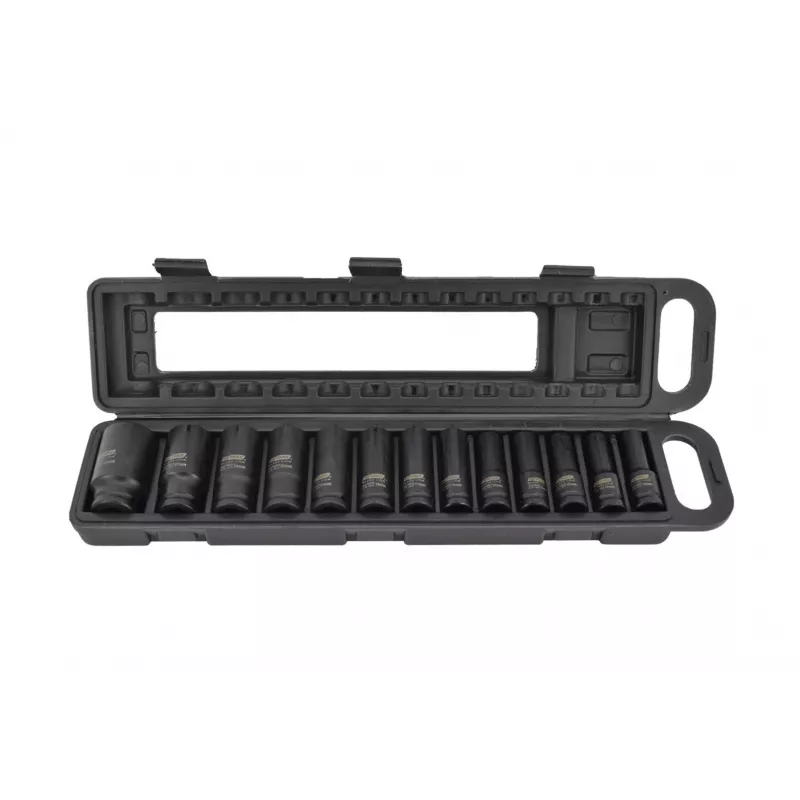 AWTOOLS AW38690BL Conjunto de chaves de caixa em cromo-vanádio com 172 peças, encaixes de 1/4