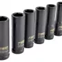 AWTOOLS AW38691BL conjunto de chaves de caixa 171 peças com encaixe 1/4 polegadas, 3/8 polegadas, 1/2 polegadas, catracas, extensões, bits e mala de plástico