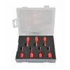 Conjunto de 7 brocas helicoidais HSS AWTOOLS AW47307 DIN 338 – 2-10 mm para metal, madeira e plástico