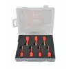 Conjunto de 7 brocas helicoidais HSS AWTOOLS AW47307 DIN 338 – 2-10 mm para metal, madeira e plástico