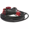 Extensão elétrica em tambor AWTOOLS AW70233 25m 4 tomadas com proteção contra sobreaquecimento