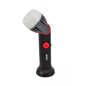 AWTOOLS BLACK LINE ROTTO Candeeiro de oficina LED SMD 1000 lm, recarregável, USB-C, base magnética, gancho articulado, IP54