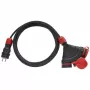 AWTOOLS EXTREME extensão de cabo 10m 3x1,5mm² 3 tomadas IP54 16A/4000W