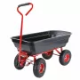 Carrinho de jardim / basculante AWTOOLS 4 rodas 75L