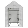 AWTOOLS estufa de jardim branca 143x143x195cm