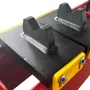 AWTOOLS Prensa hidráulica com manómetro PROF 30T 55-1035mm com pedal e grelha de proteção Black Line