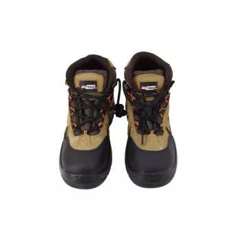 Botas de segurança AWTOOLS MERANO S3 SRC de cano alto tamanho 40 preto couro