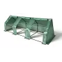 Estufa túnel mini AWTOOLS 295x95x95cm estrutura de aço galvanizado com cobertura PE resistente aos UV