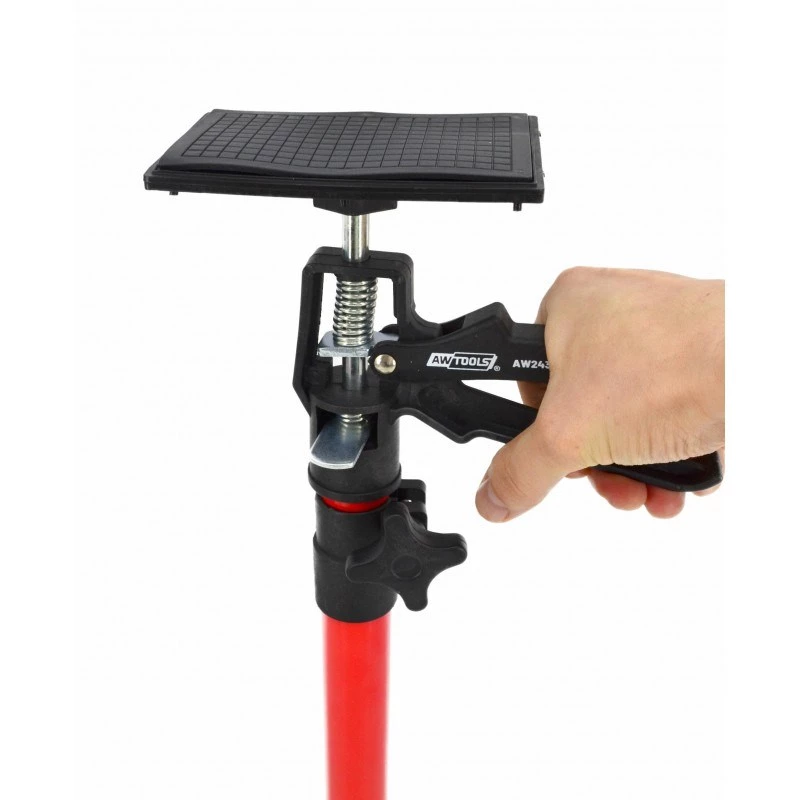 Punho telescópico de suporte AWTOOLS 2 unid. 50-115 cm, aço, Twist-Lock, capacidade de carga 60 kg