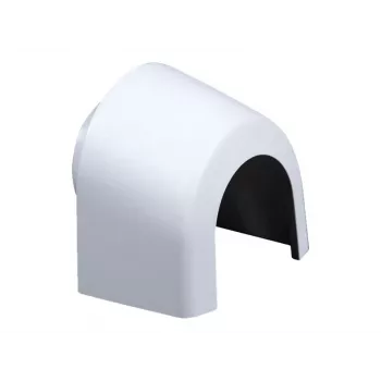Adaptador de calha de cabos Axis em forma de U 30mm A - adaptador de passagem de cabos para caixa de câmara