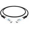 Azlan SF-NJAAKK0006-000.5M Cabo InfiniBand/Fibra Ótica 0,5 m OSFP Preto