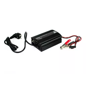 Carregador de bateria automático de 3 fases AZO Digital 12V 10A para baterias de chumbo-ácido (entrada 230V AC, ficha EU)