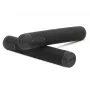 Aztek Lite Grips Grey – punhos TPE macios para trotinete com tampas de nylon (par)