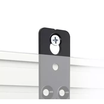 Suporte de montagem em calha B-TECH SYSTEM X para BT8390 - 5mm da parede, preto