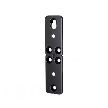 Suporte de montagem em calha B-TECH SYSTEM X para BT8390 - 5mm da parede, preto