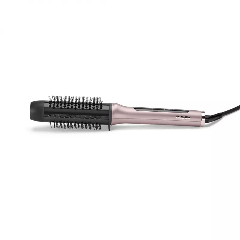 Escova alisadora aquecida BaByliss HSB200E Volume Boost – rosa quente