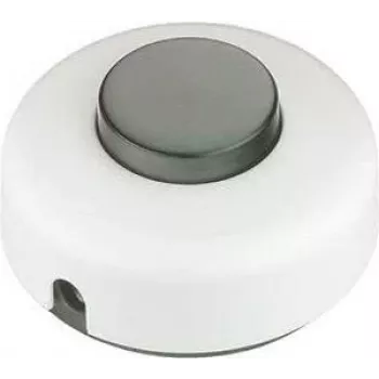 Interruptor de pé BACHMANN branco/preto 924.057