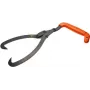 Bahco 1423 Alicate de cintagem para tensionar e prensar fita metálica, 230 mm, punhos revestidos a PVC