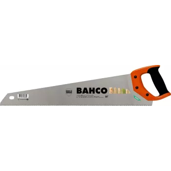 Bahco serra manual de 16 polegadas Hardpoint com dentes XT, 7/8 TPI, punho ergonómico bi-material, revestimento anticorrosão, para madeira, aglomerado e contraplacado (08NP16U78HP)
