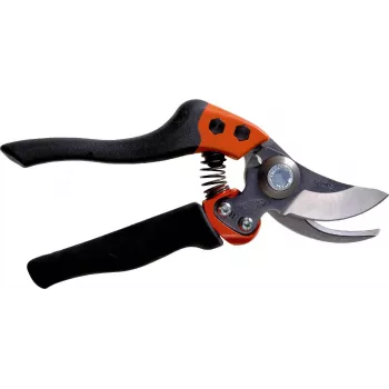 Bahco PXR-M2-L Tesoura de corte por bypass com punho inferior rotativo, capacidade de corte 20 mm, Preto/Vermelho