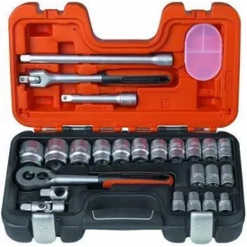 Bahco S240 conjunto de chaves de caixa 24 peças encaixe 1/2 polegadas (10-32 mm)
