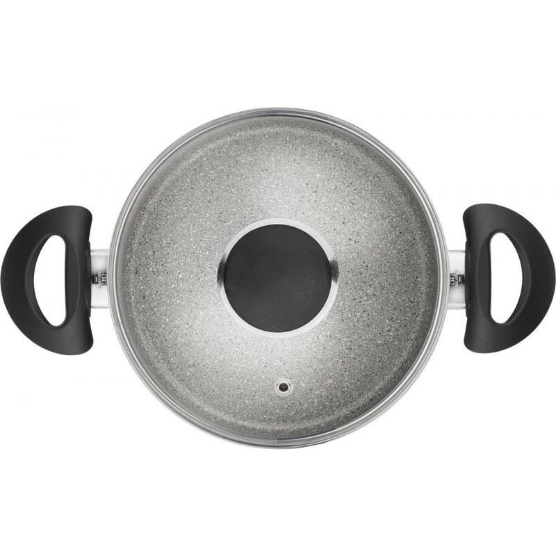 BALLARINI Ferrara Frigideira 20 cm com fundo de 4 mm, revestimento antiaderente Titanium Mineralia, adequada para indução, cabo soft-touch