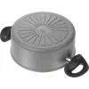 BALLARINI Ferrara Frigideira 20 cm com fundo de 4 mm, revestimento antiaderente Titanium Mineralia, adequada para indução, cabo soft-touch