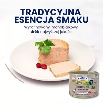 BALTICA Smaki Regionów comida para gatos adulto frango 400g