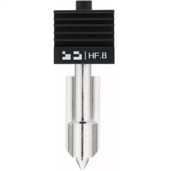Hotend High Flow BambuLab com bico de aço endurecido - 0,8 mm, H2D Pro, H2D, H2S