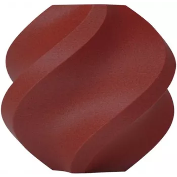 BambuLab PETG-CF vermelho tijolo (31200) com bobina, 1 kg