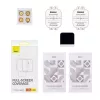 Película de proteção Baseus 41mm NanoCrystal para Apple Watch 7/8/9, pack de 2, transparente