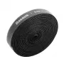 Baseus ACMGT-F01 Organizador de cabos universal em flanela, polipropileno (PP), preto, 3m