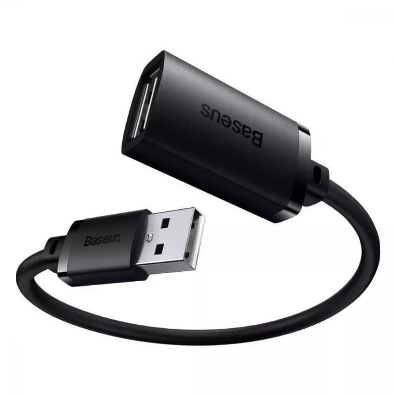 Baseus AirJoy Series Cabo de extensão USB 2.0 1,5 m preto