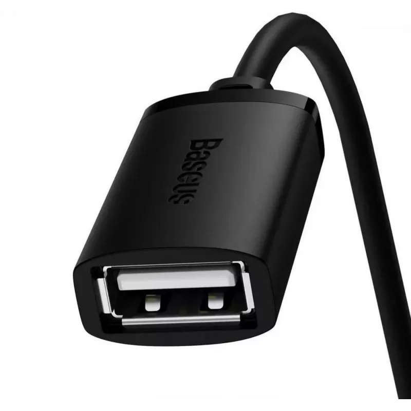 Baseus AirJoy Series Cabo de extensão USB 2.0 1,5 m preto
