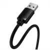 Baseus AirJoy Series Cabo de extensão USB 2.0 1,5 m preto
