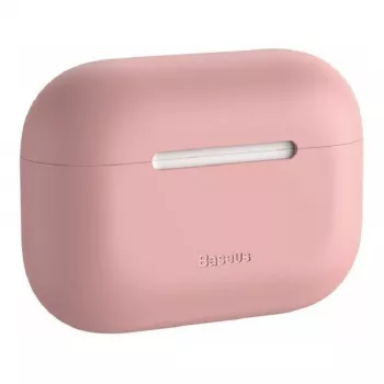 Baseus AirPods Pro capa protetora de silicone-gel Silica rosa