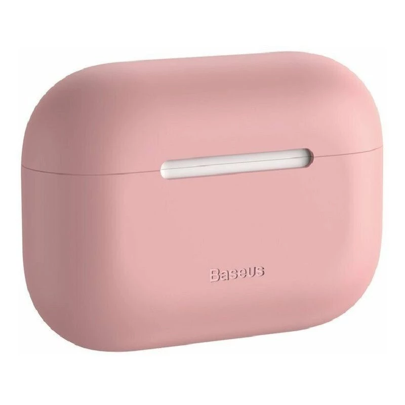 Baseus AirPods Pro capa protetora de silicone-gel Silica rosa