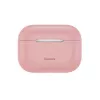 Baseus AirPods Pro capa protetora de silicone-gel Silica rosa