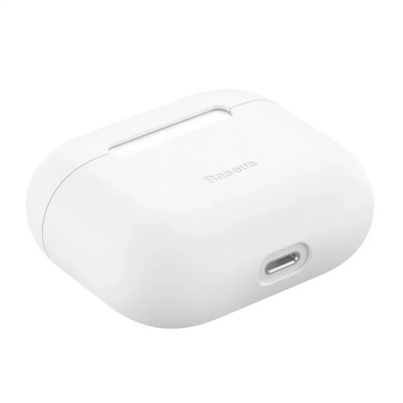 Capa de silicone ultrafina Baseus Apple AirPods 3 Branca
