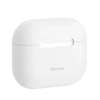 Capa de silicone ultrafina Baseus Apple AirPods 3 Branca