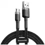 Cabo Baseus Cafule USB 2.0 Type-A macho para Micro B macho 2m (preto)