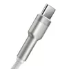 Baseus Cabo Cafule USB-A para USB-C, 66W, 1m, branco