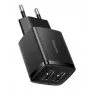 Baseus Carregador Compacto 2x USB 10.5W Preto