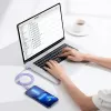 Baseus Série Crystal Shine Cabo de dados e carregamento rápido USB-C para Lightning 20W 1,2 m roxo (CAJY000205)